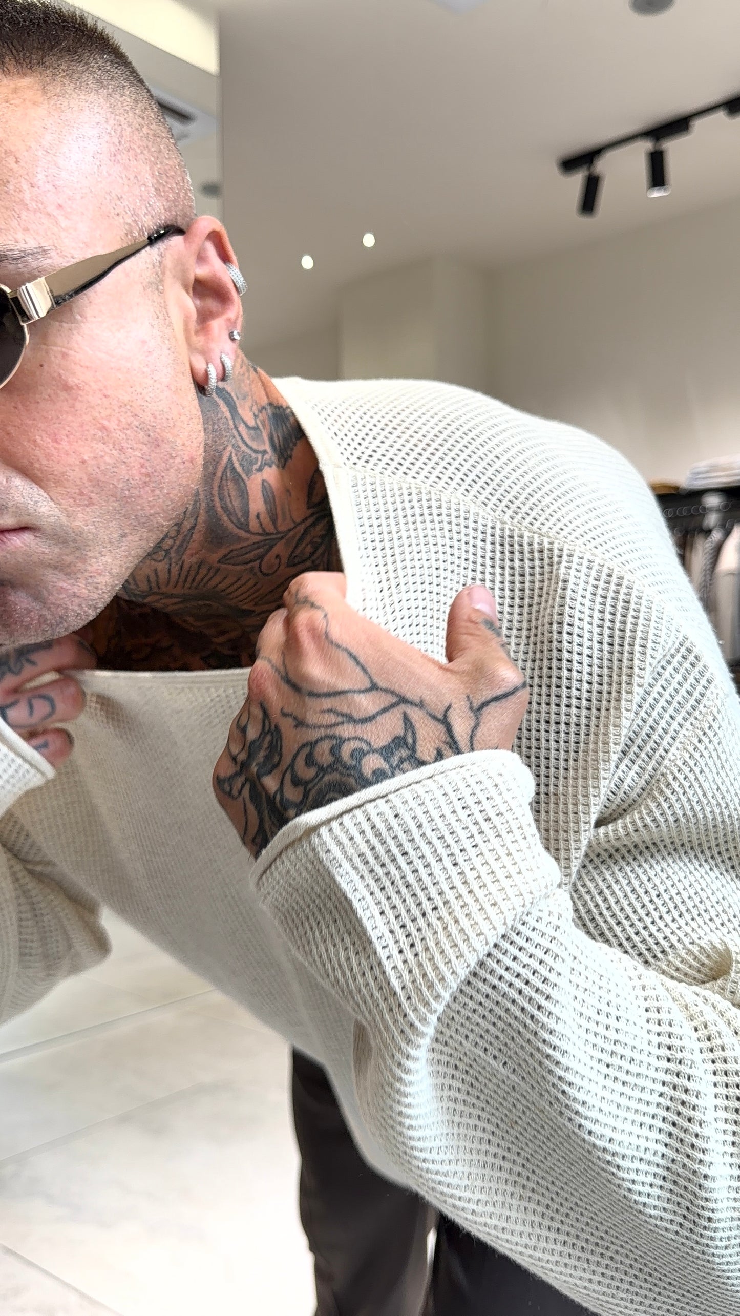 CABO MAGLIA MICROFORATA