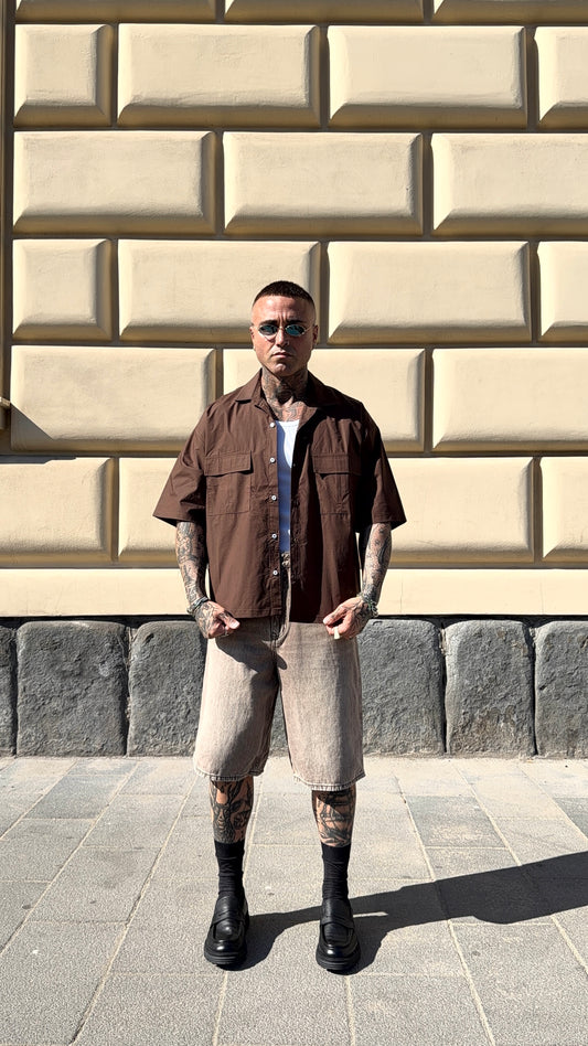 CAMICIA DOPPIA TASCA MM
