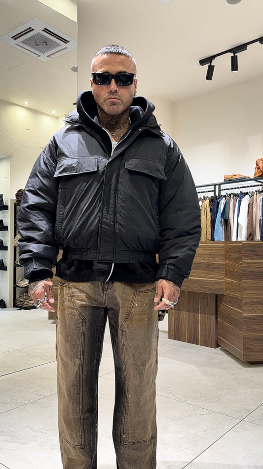CROPPED BOMBER TECNICO