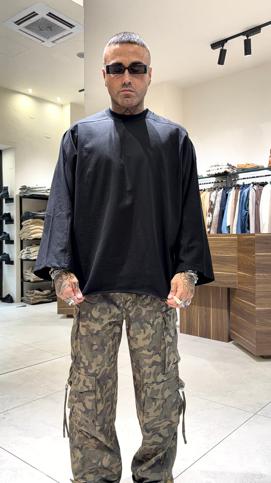 CROPPED LONG TEE