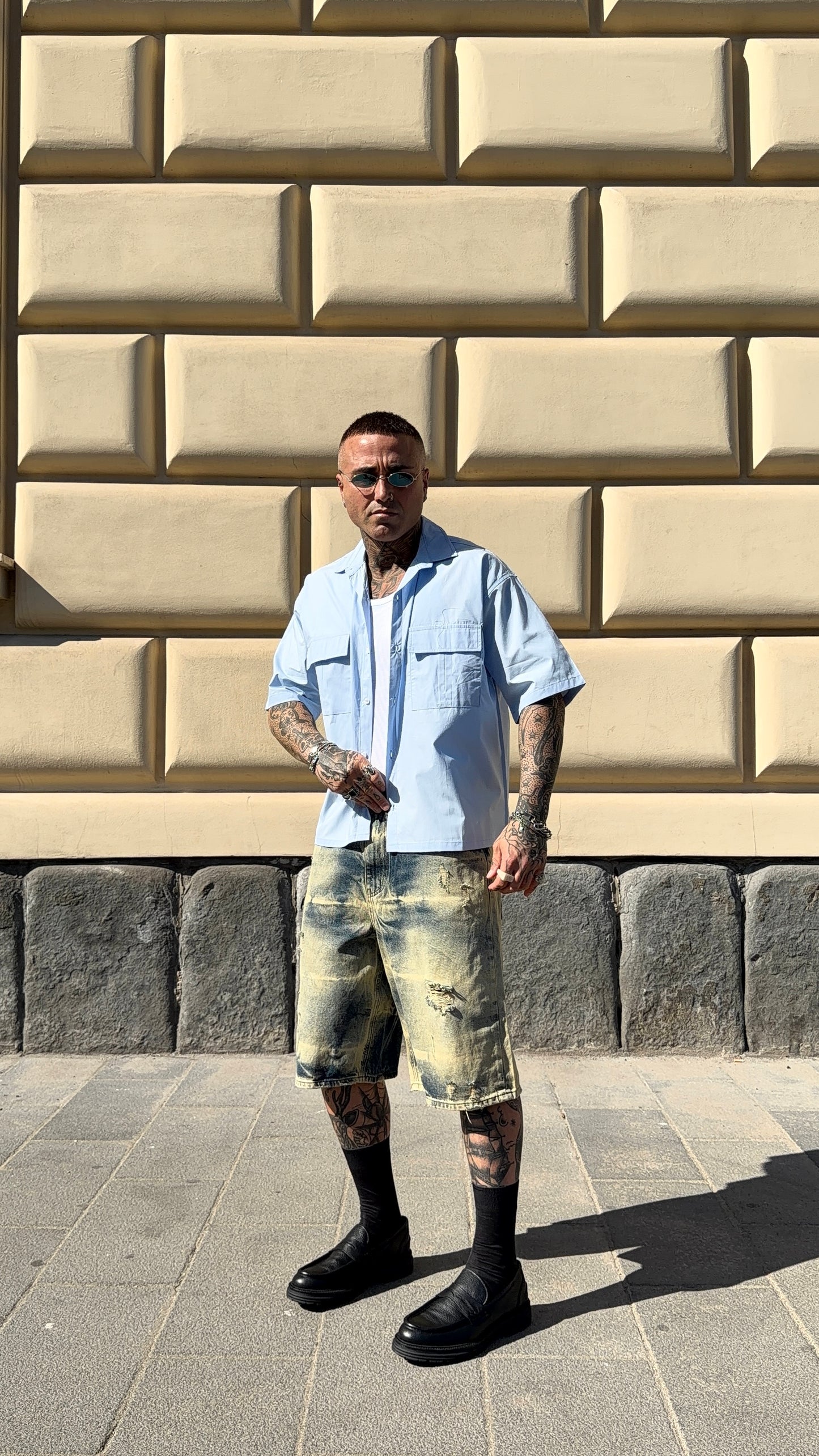 CAMICIA DOPPIA TASCA MM