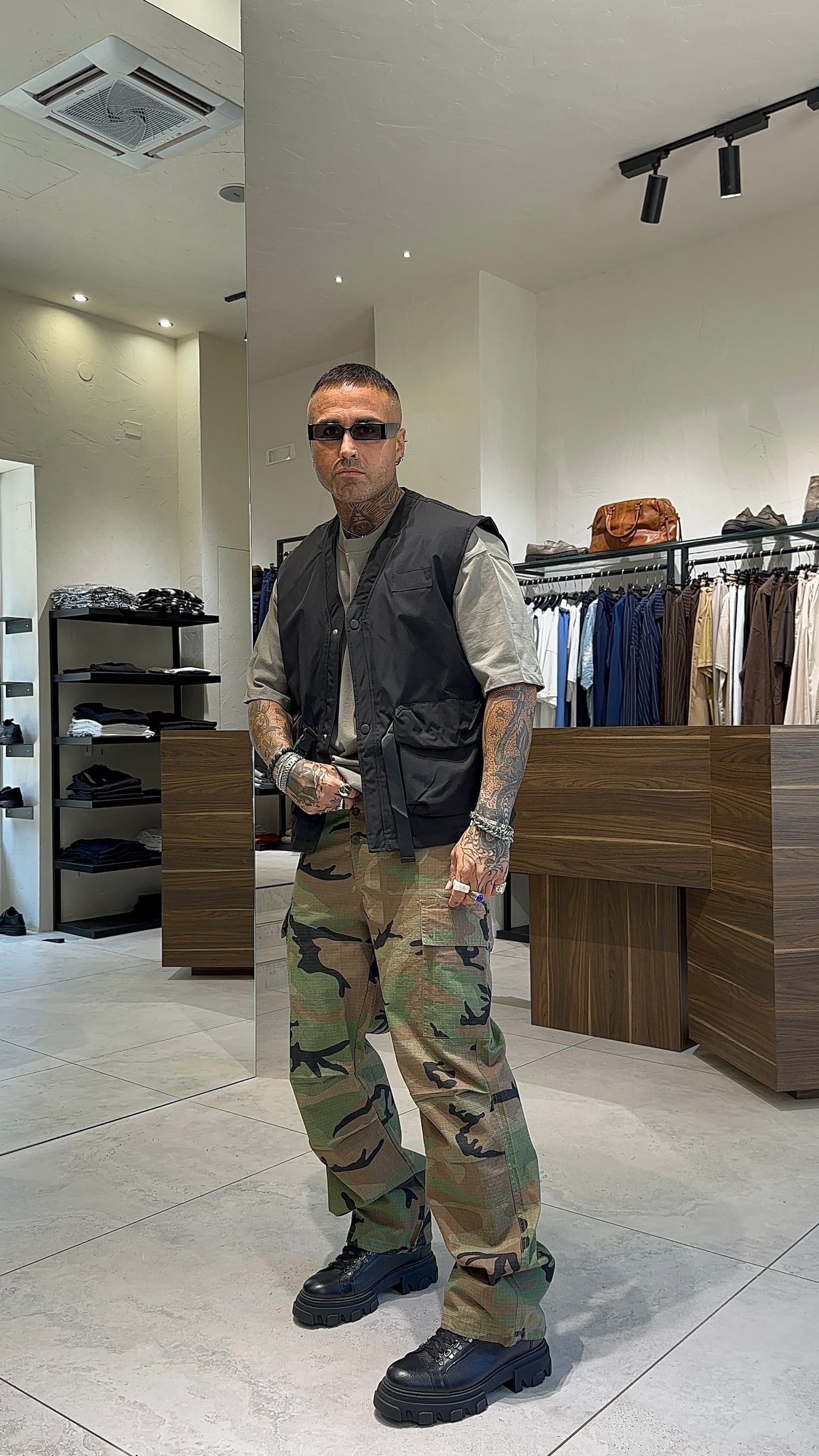 CAMOUFLAGE PANTS