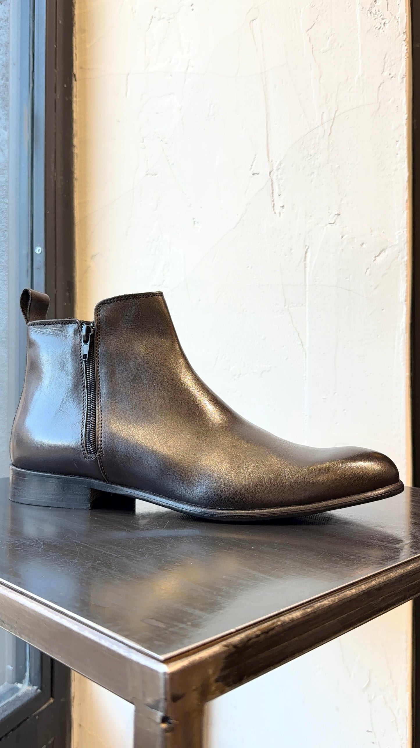 BOOT STIVALETTO PELLE