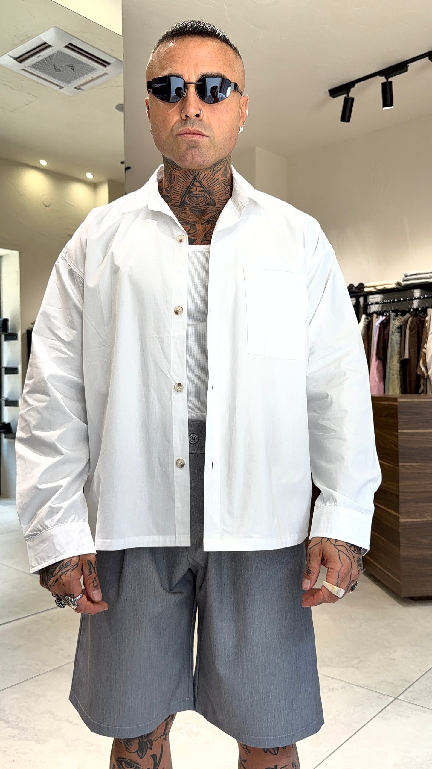 COTTON SHIRT OVER