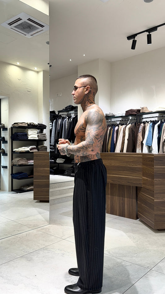 MARTIN PANTS PENCE GESSATO