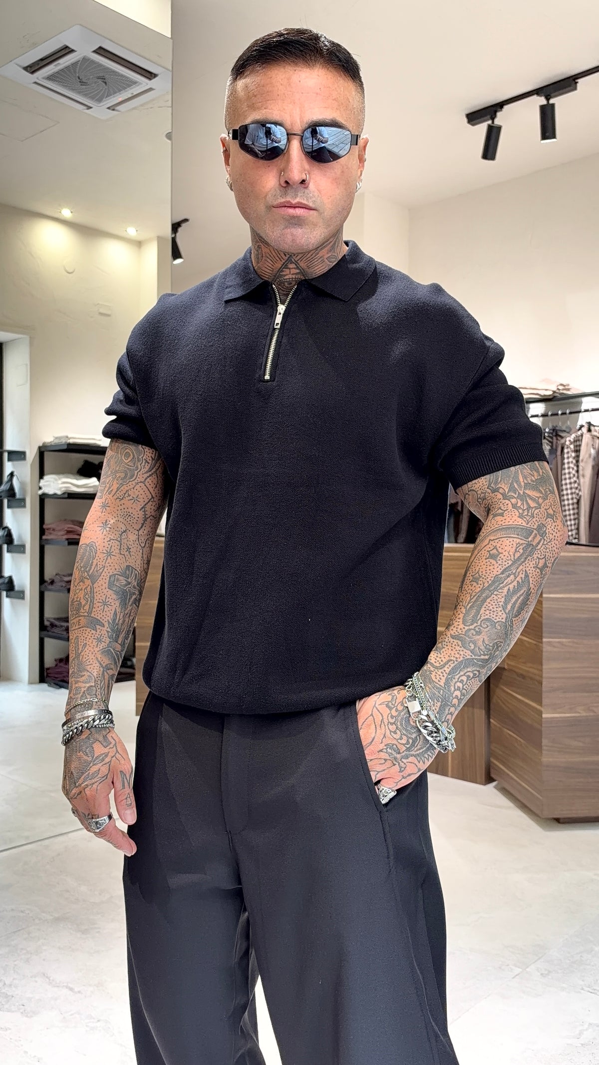 POLO ZIP OVER