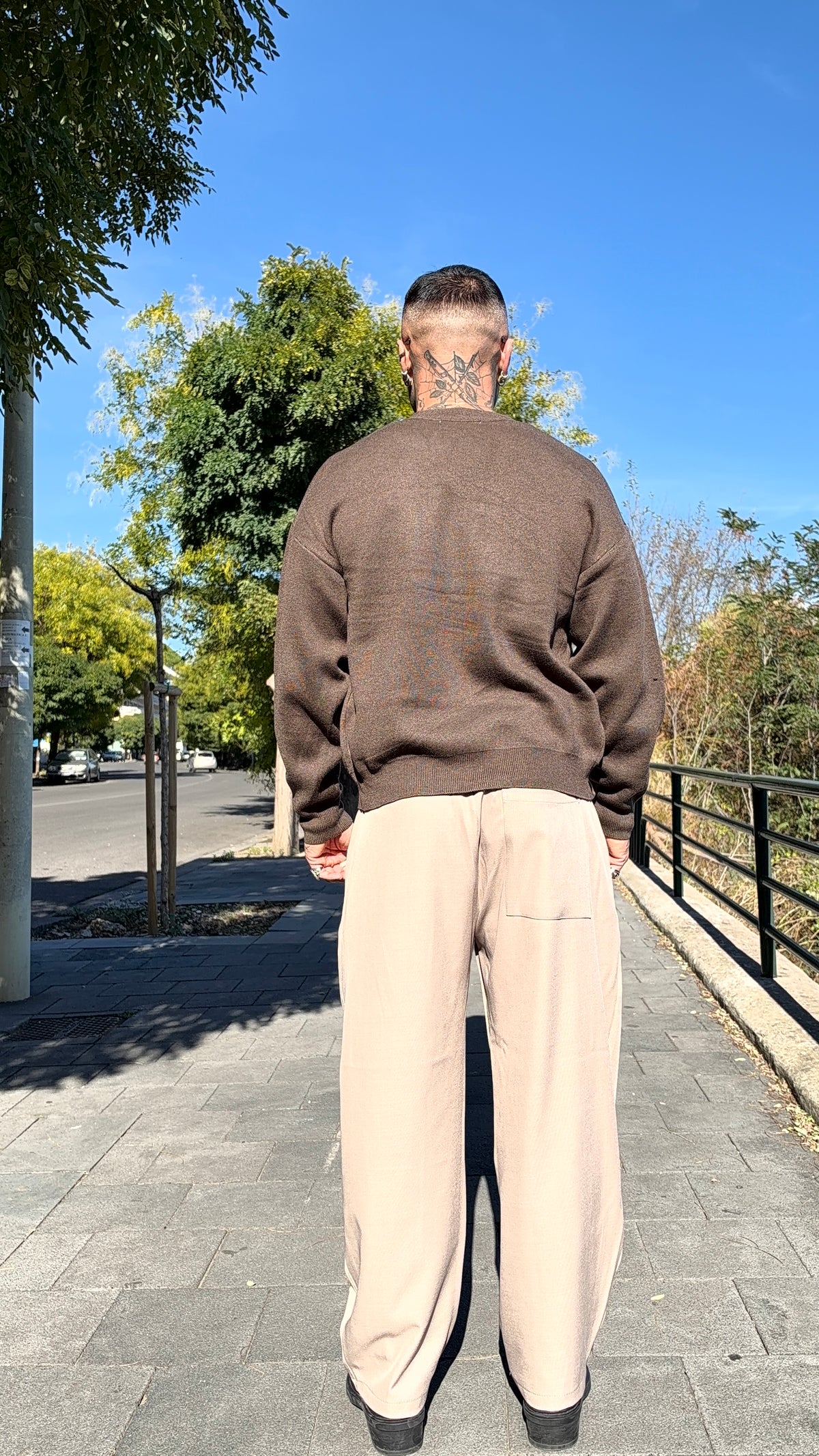 PANTALONE MORBIDO LACCIO