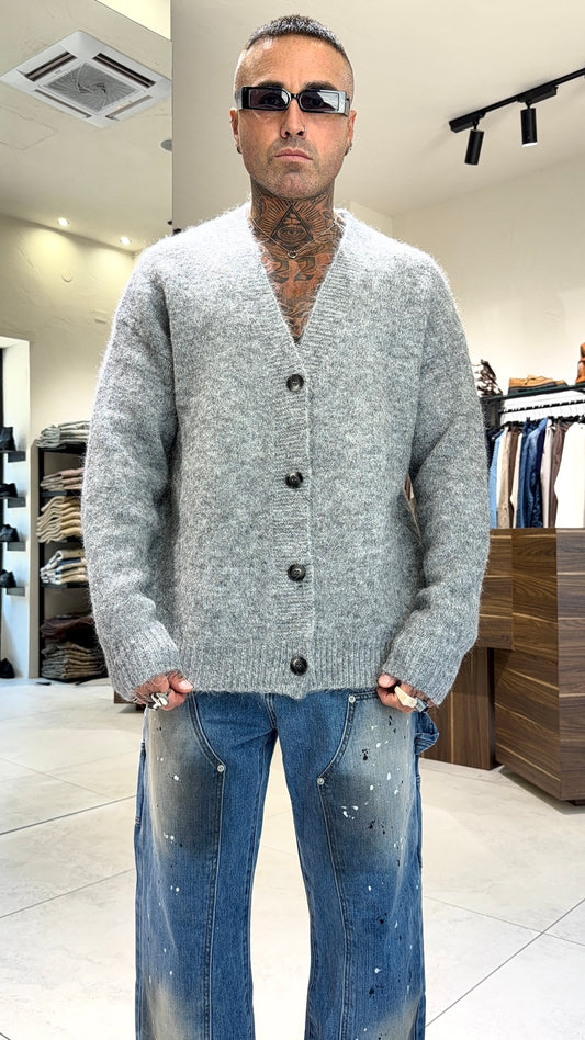 CARDIGAN TINTA UNITA PELO