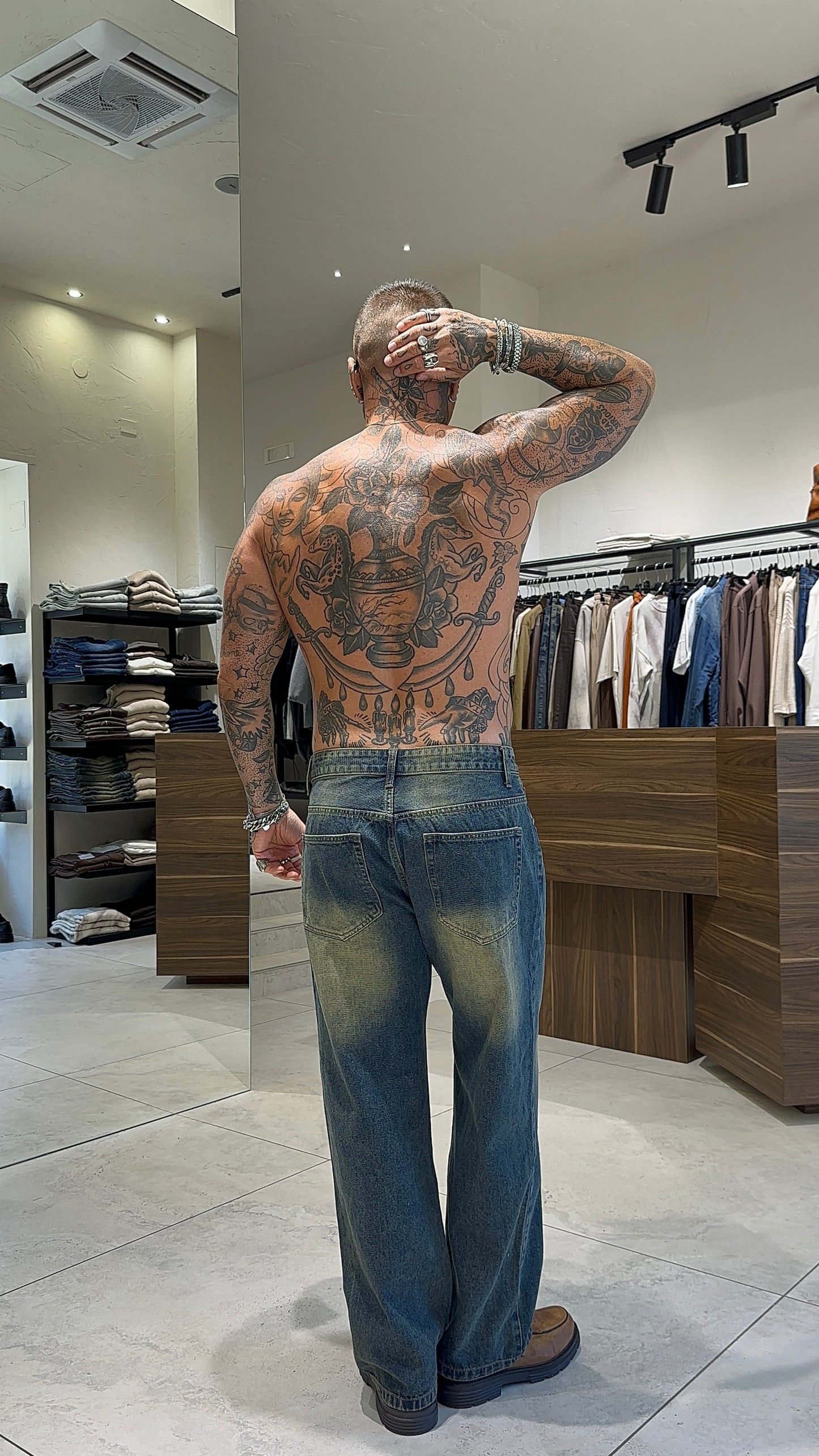 REGULAR FIT SABBIA CHIARO