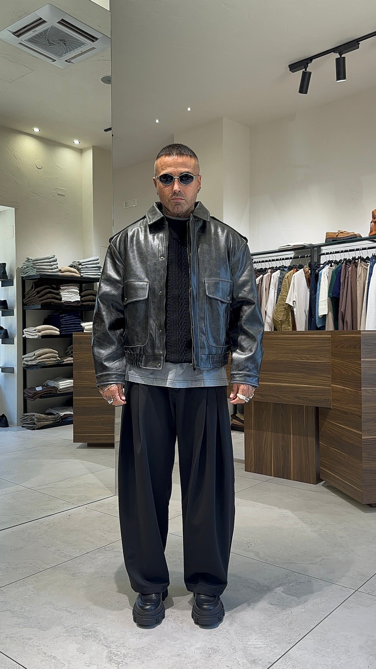 BOMBER COLLETTO ECO OVER