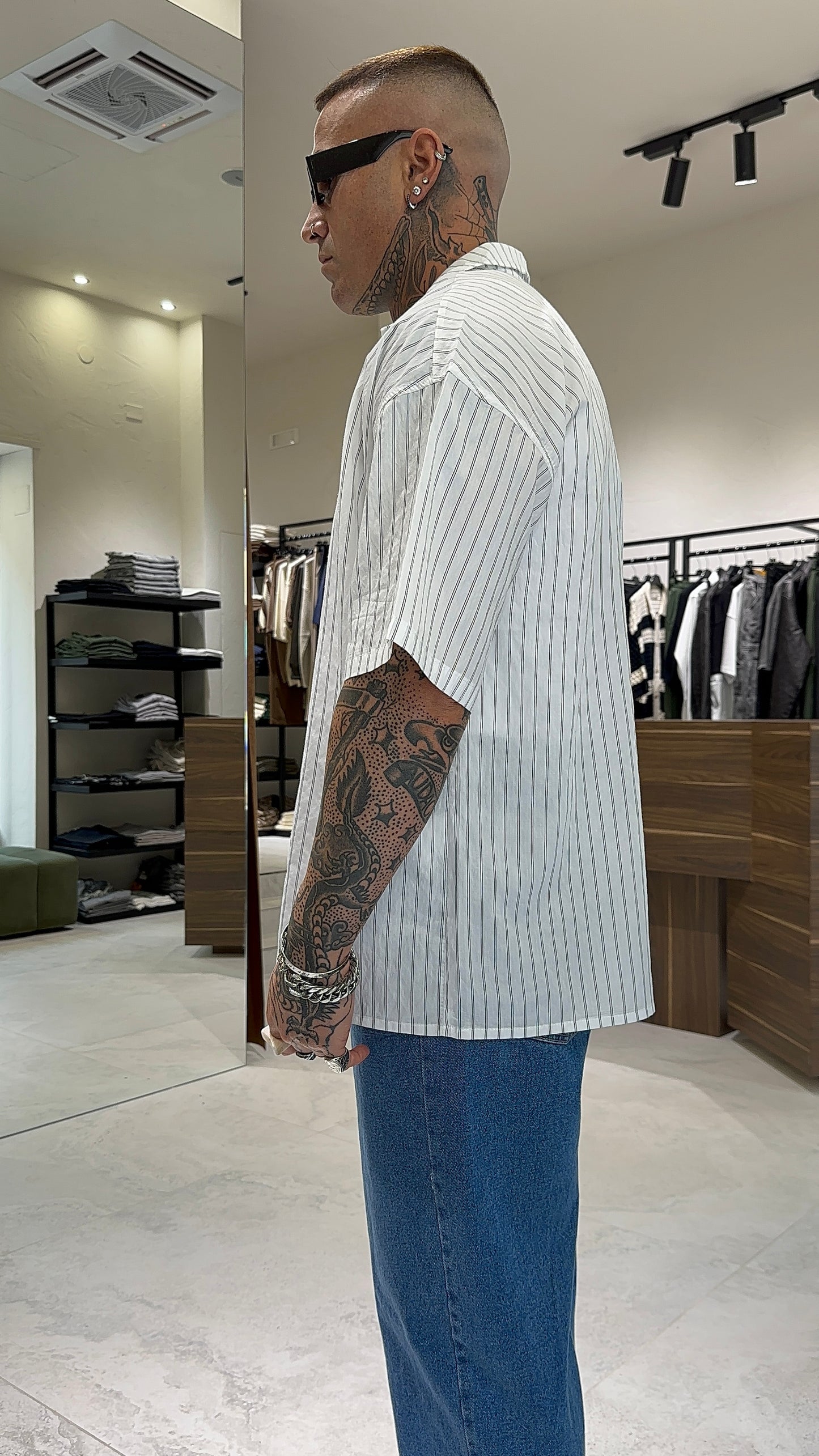 CAMICIA RIGHE MM