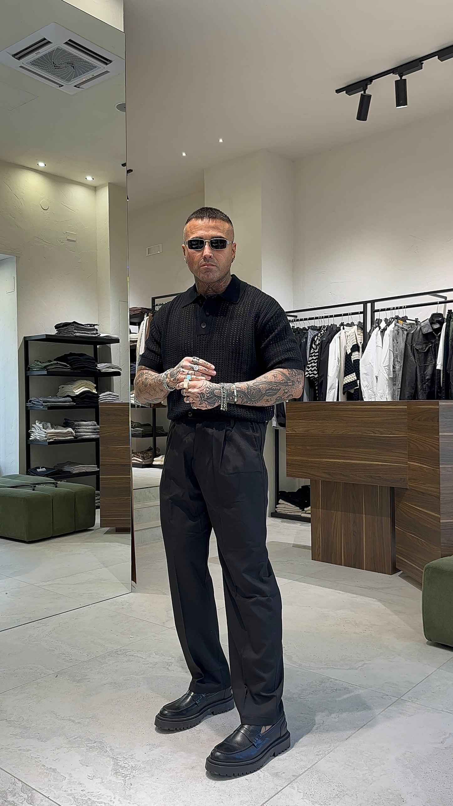 PANTALONE PALAZZO PENCE