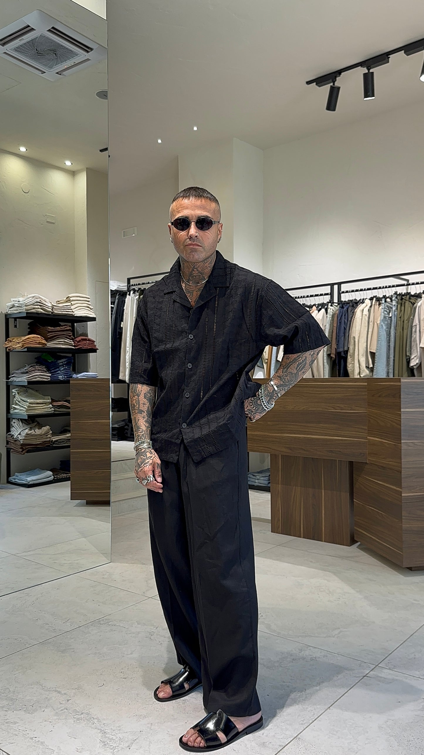 LINEN CHICAGO PANTS