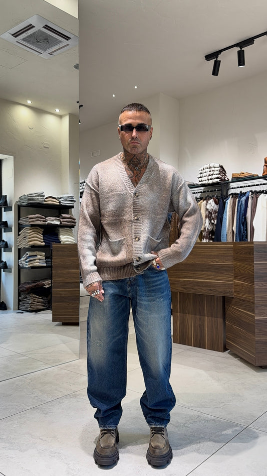 CARDIGAN MALTINTO PELO
