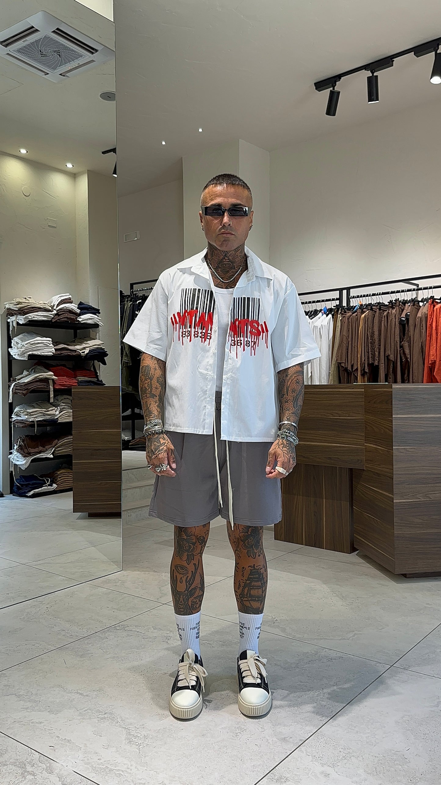 CAMICIA STAMPA OVER TU