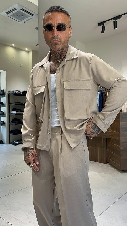 CAMICIA TASCHE MORBIDA