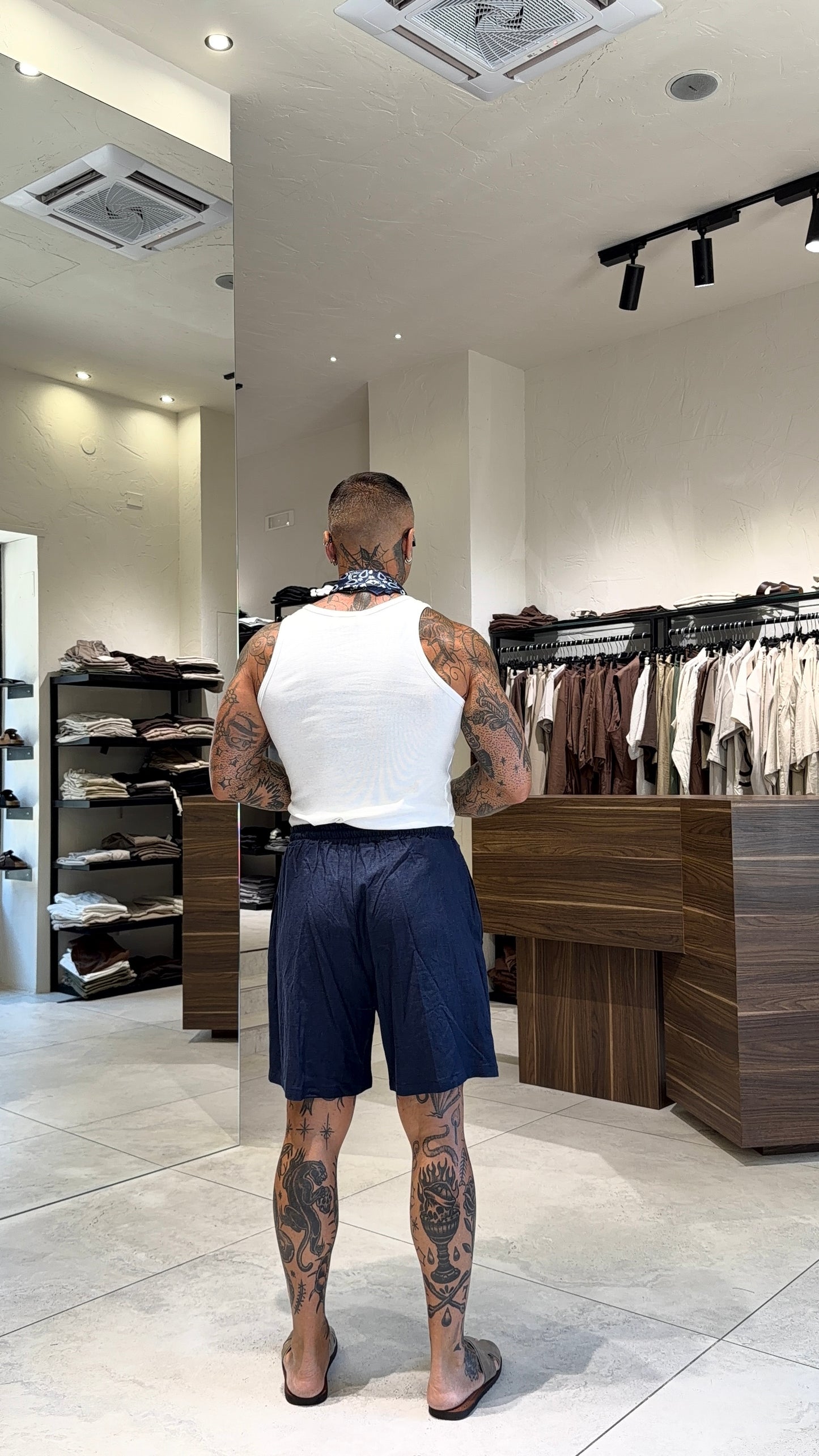 BALI LINEN SHORTS