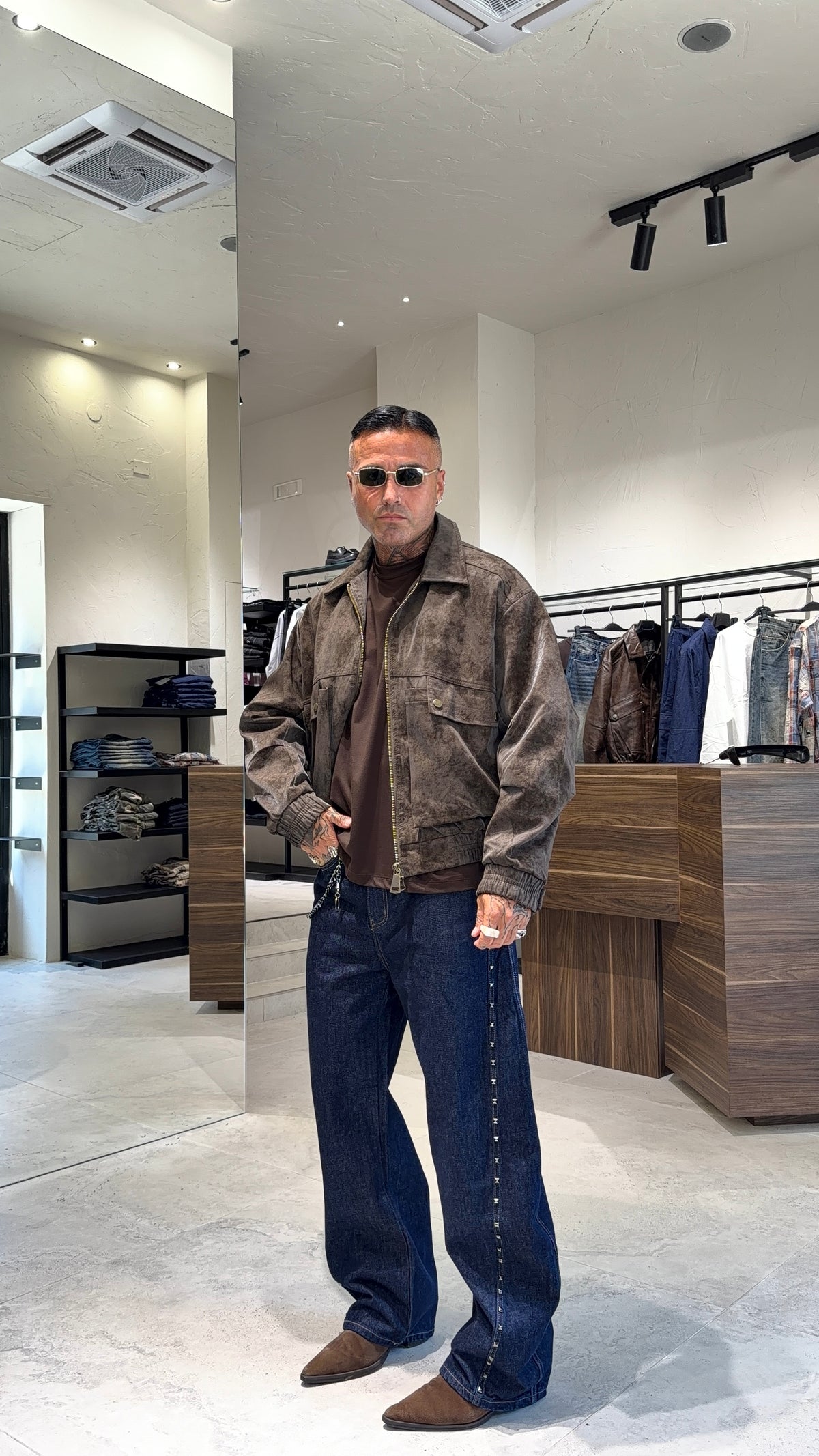 BAGGY METAL JEANS