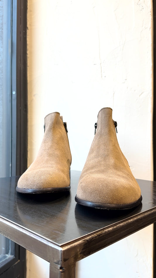 BOOT STIVALETTO CAMOSCIO ZIP