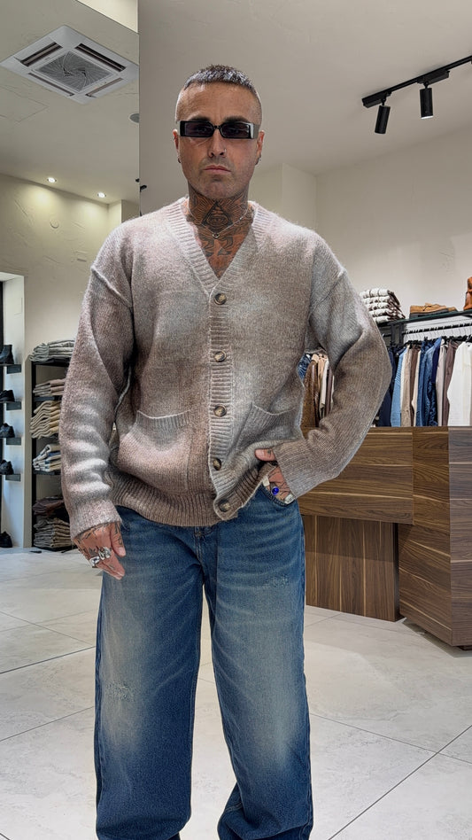 CARDIGAN MALTINTO PELO