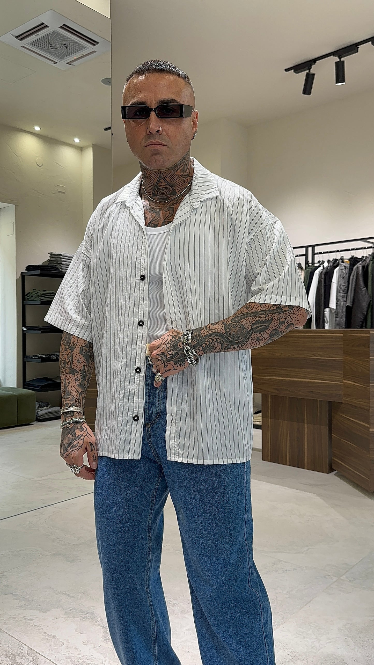 CAMICIA RIGHE MM