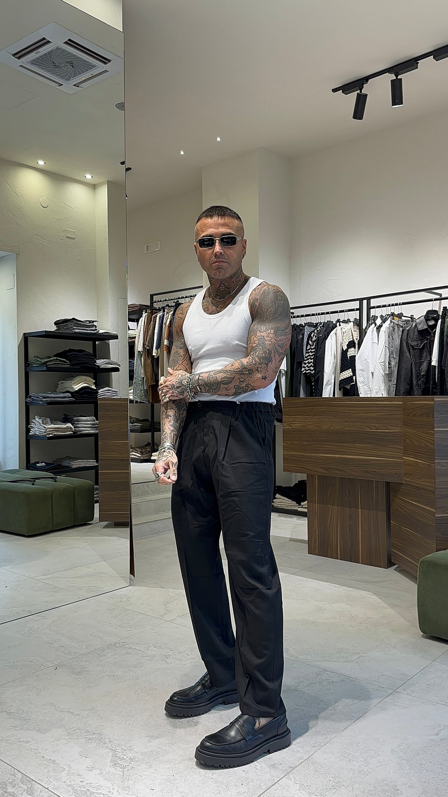 PANTALONE PALAZZO PENCE