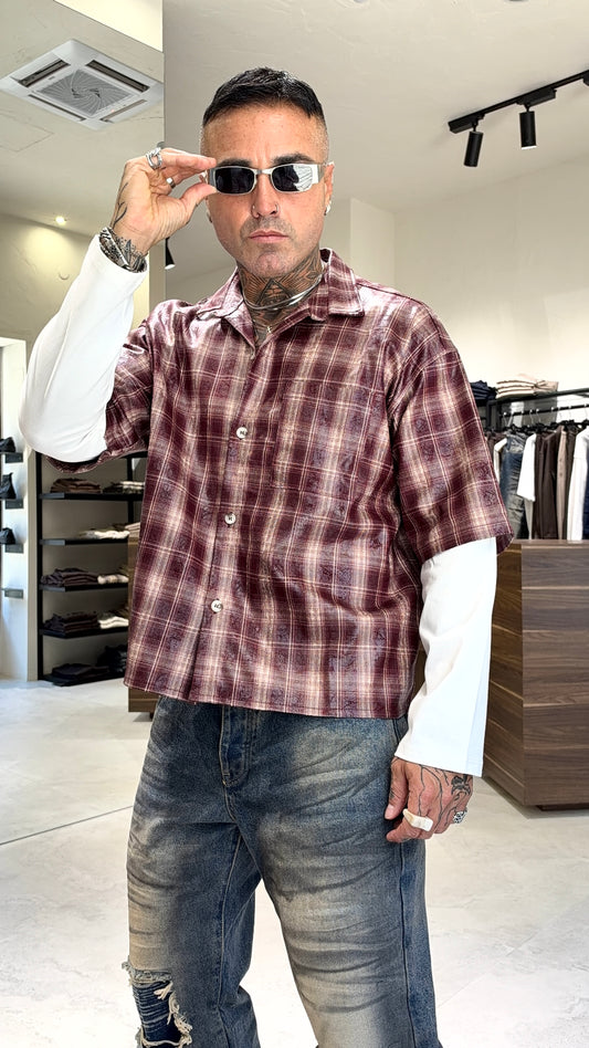 CAMICIA LL QUADRI DOPPIAMANICA