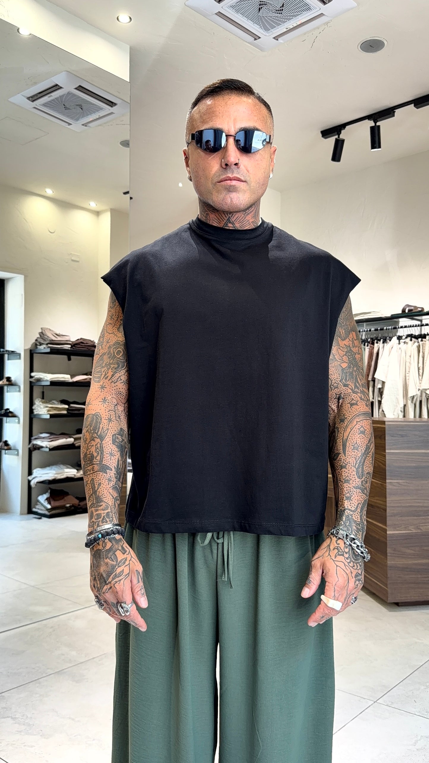 CROPPED SHIRT BASIC