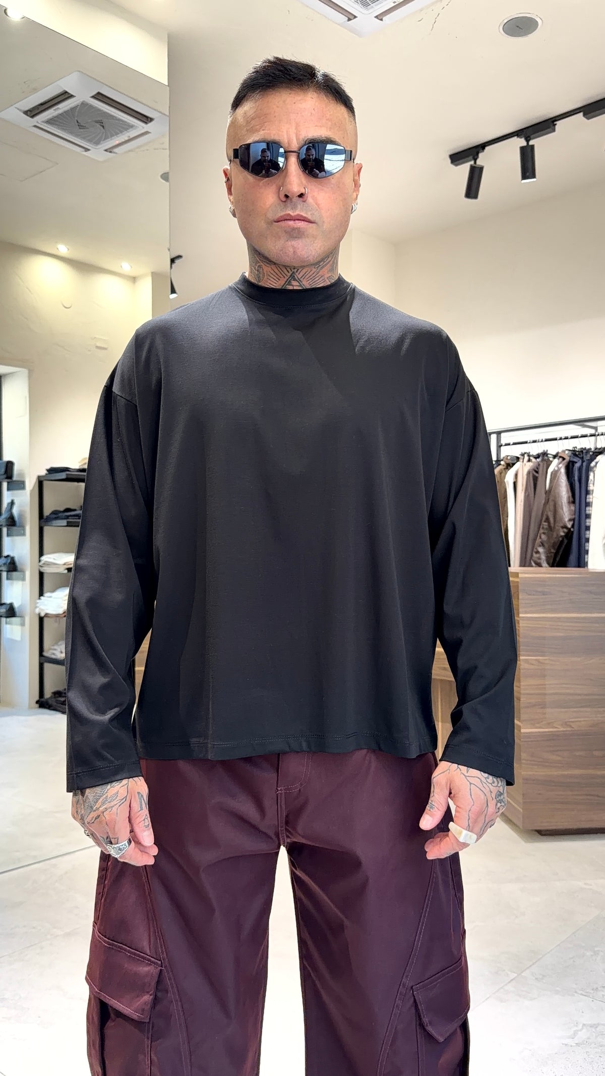 VISCOSE LONG SLEEVE