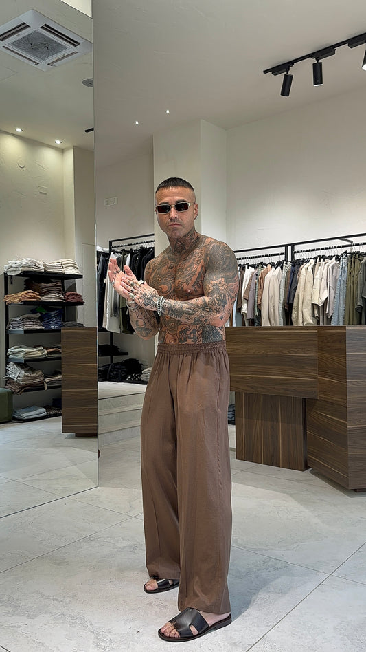 LINEN CHICAGO PANTS