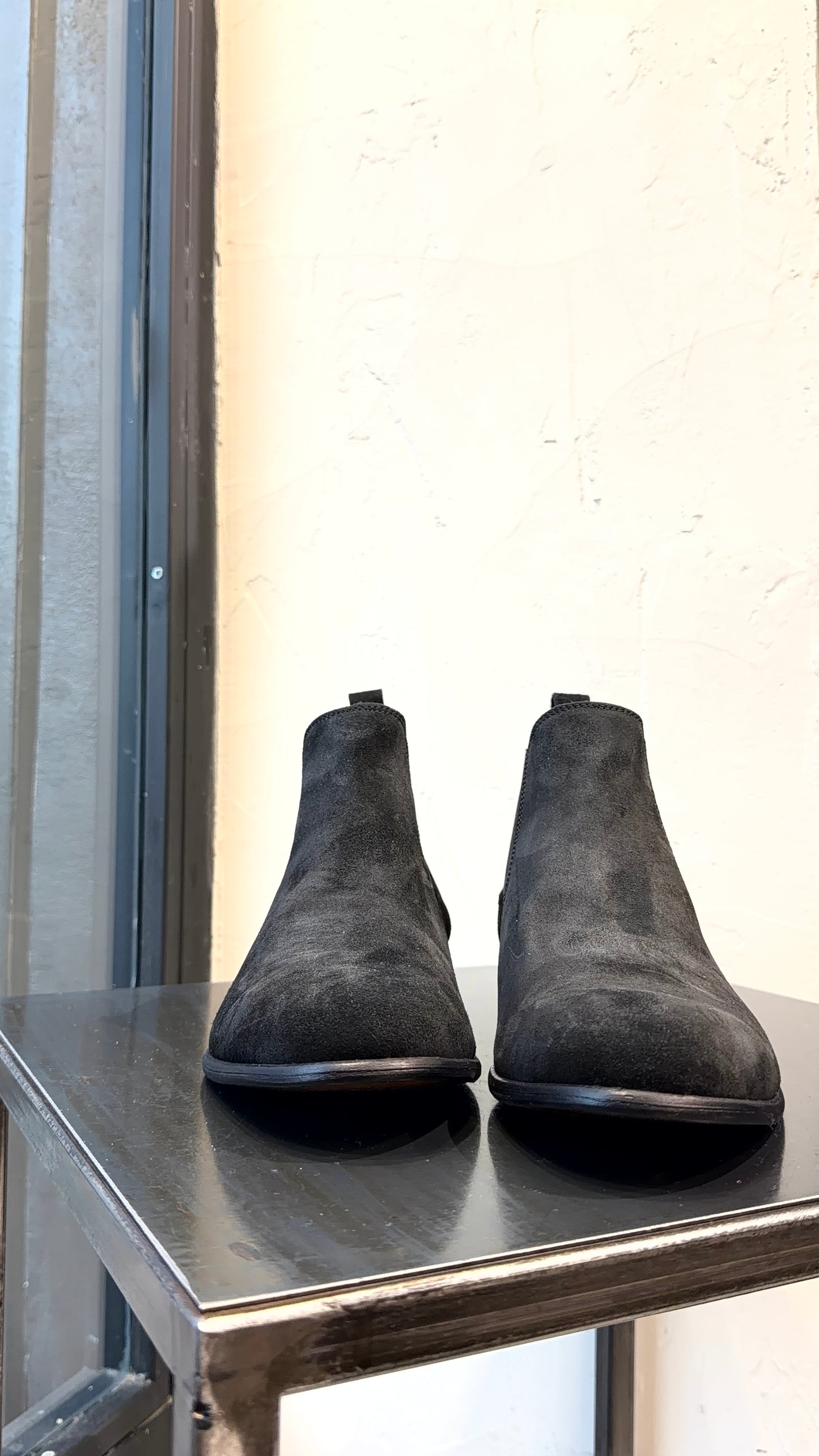 BOOT STIVALETTO CAMOSCIO