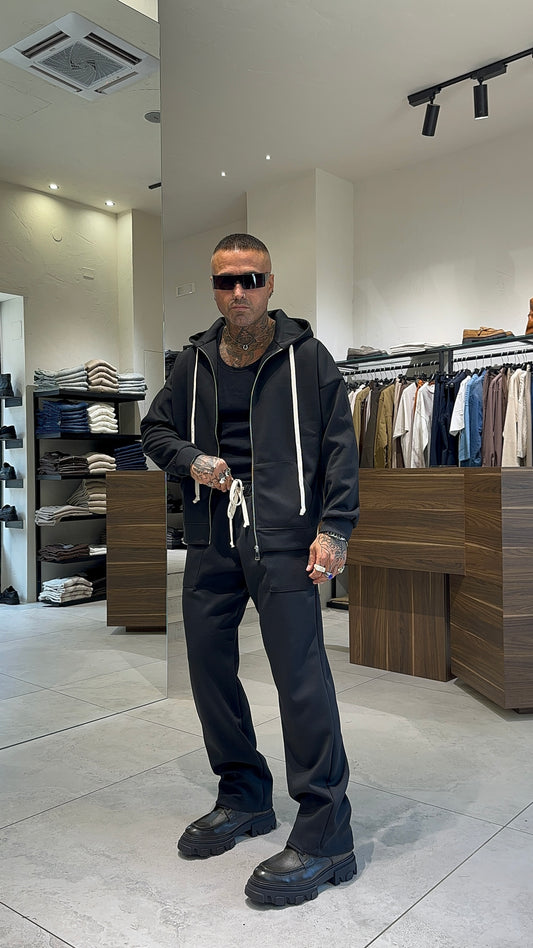 TUTA CAPPUCCIO ZIP