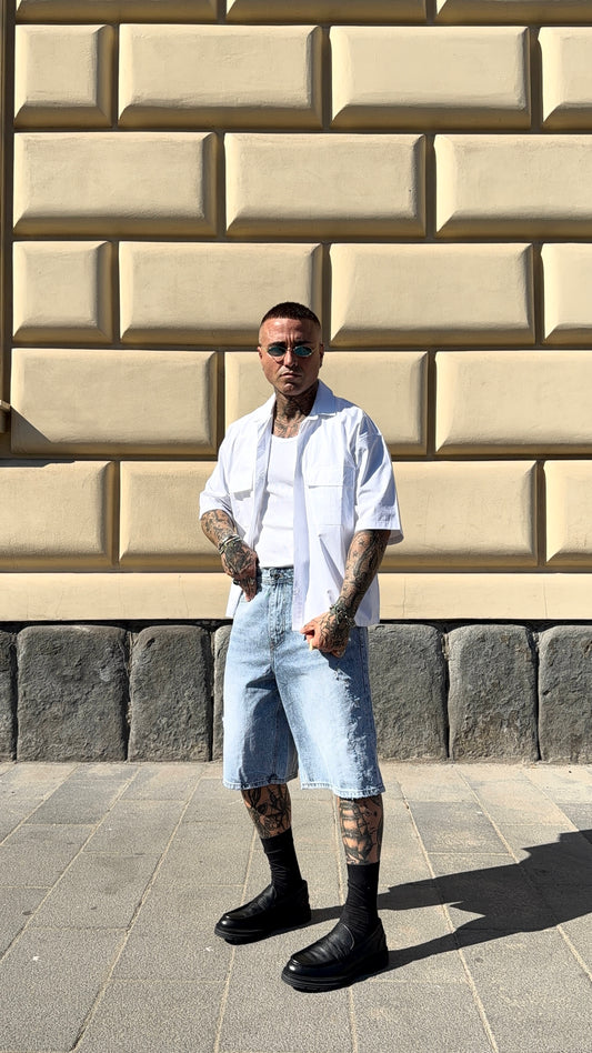 CAMICIA DOPPIA TASCA MM