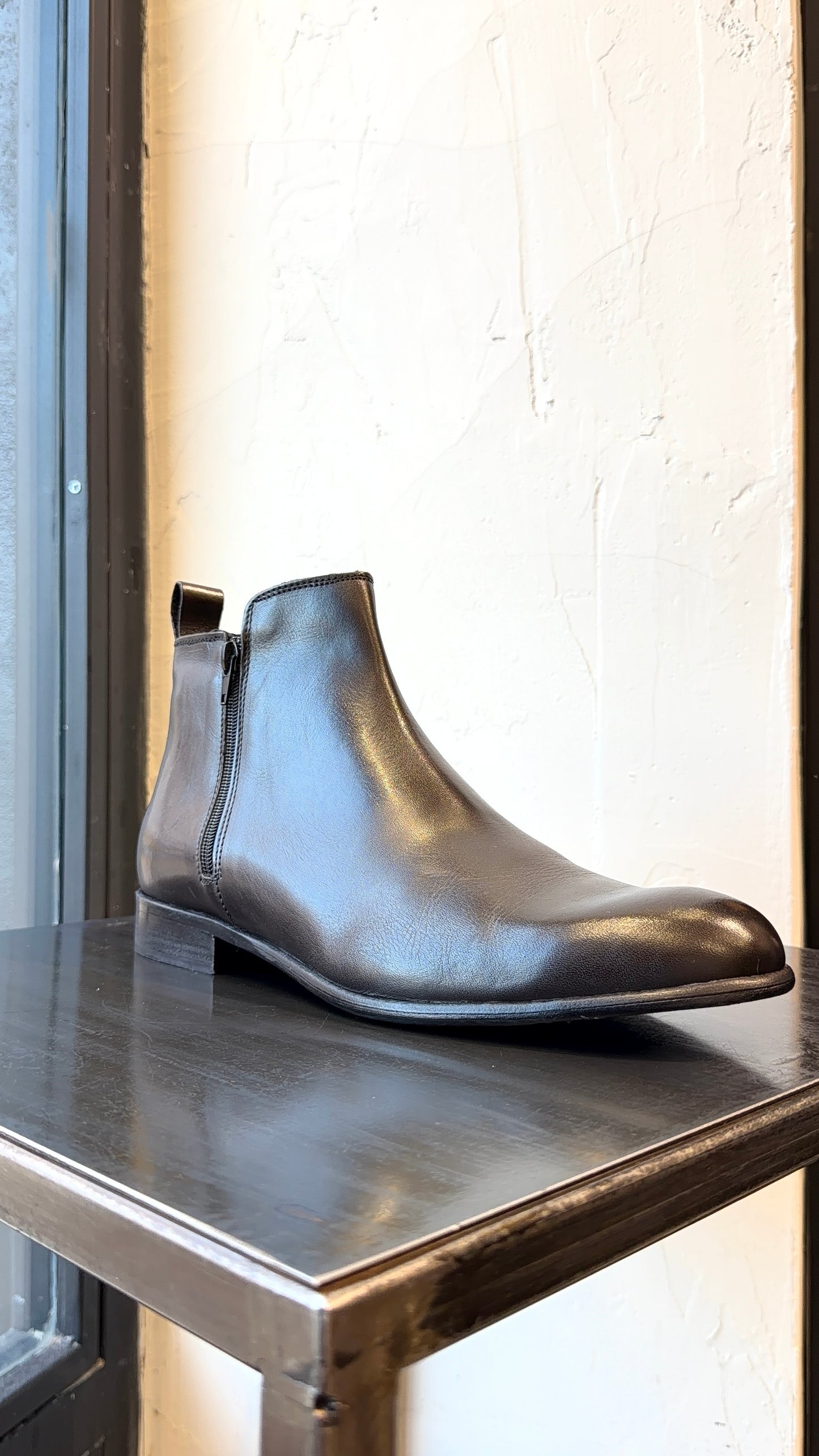 BOOT STIVALETTO PELLE