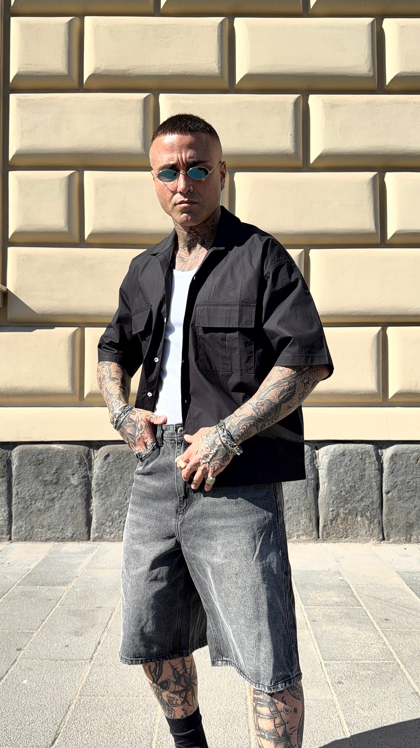 CAMICIA DOPPIA TASCA MM