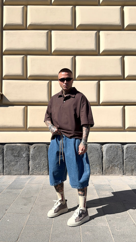 BALLOON SHORTS JEANS