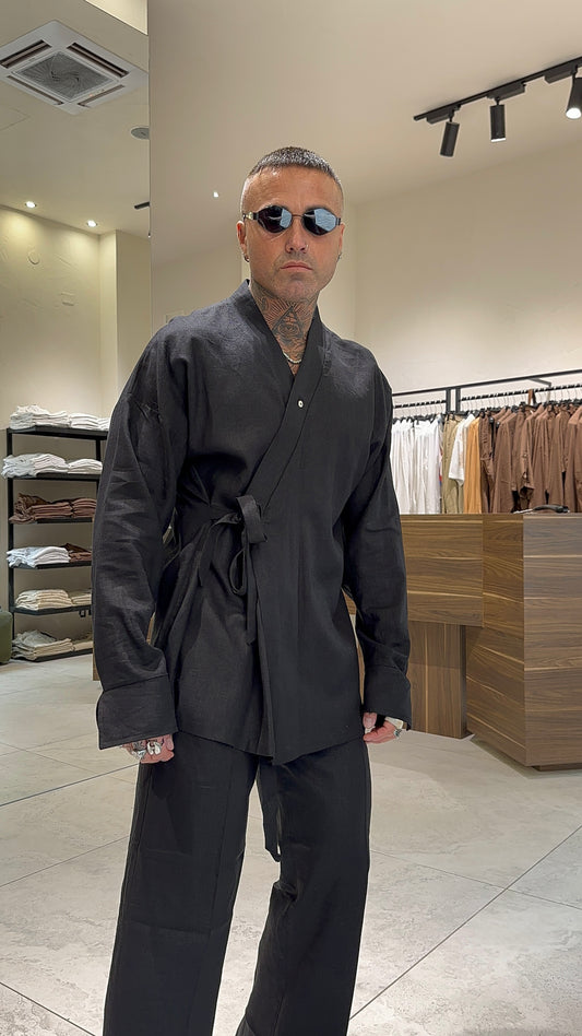 LINEN KIMONO