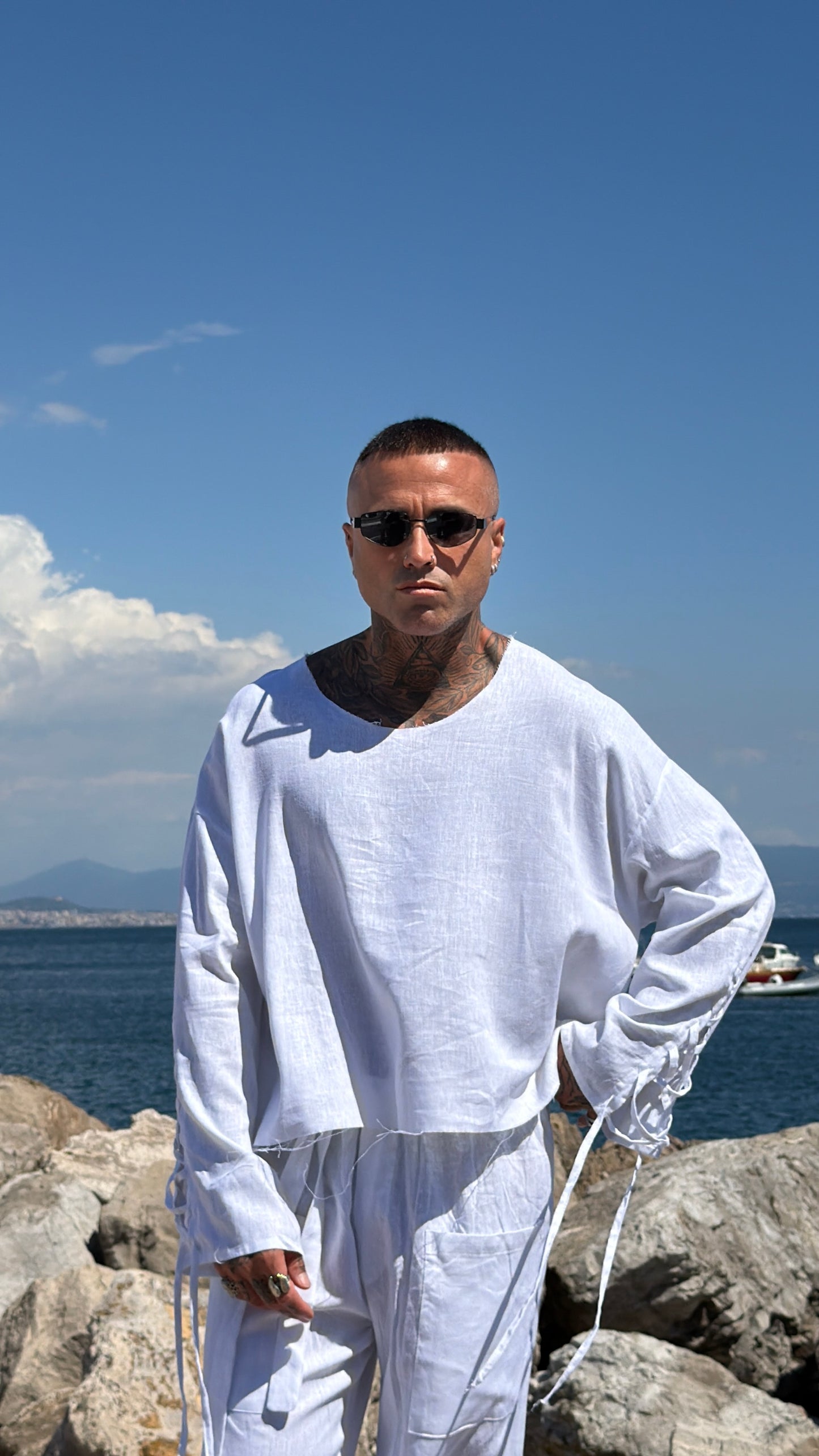 ETEREO LINEN TEE