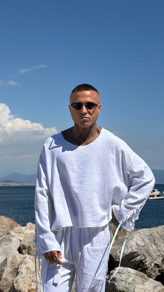 ETEREO LINEN TEE