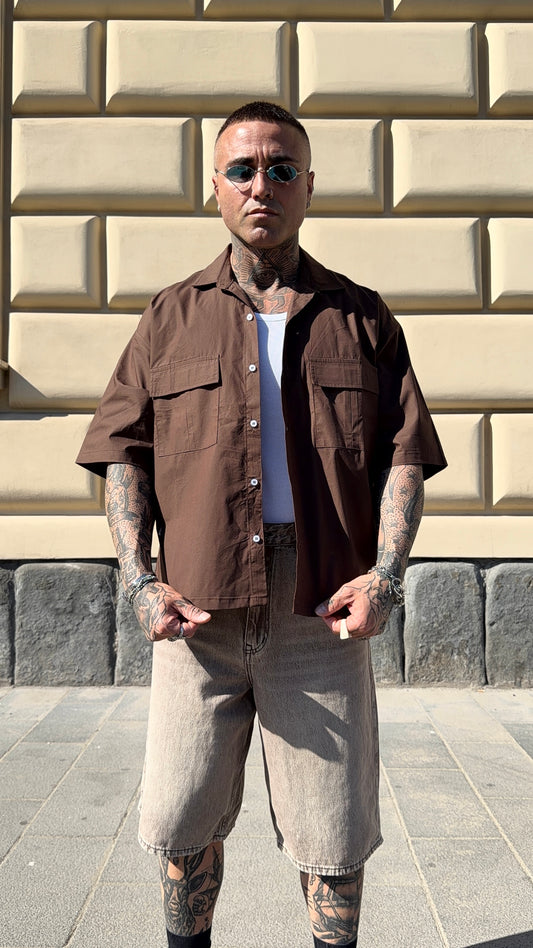 CAMICIA DOPPIA TASCA MM