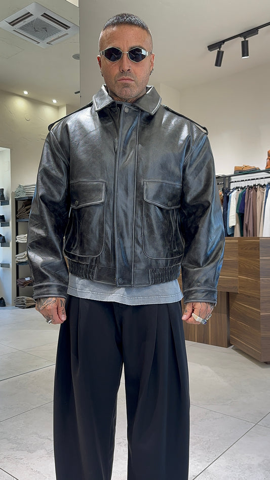 BOMBER COLLETTO ECO OVER