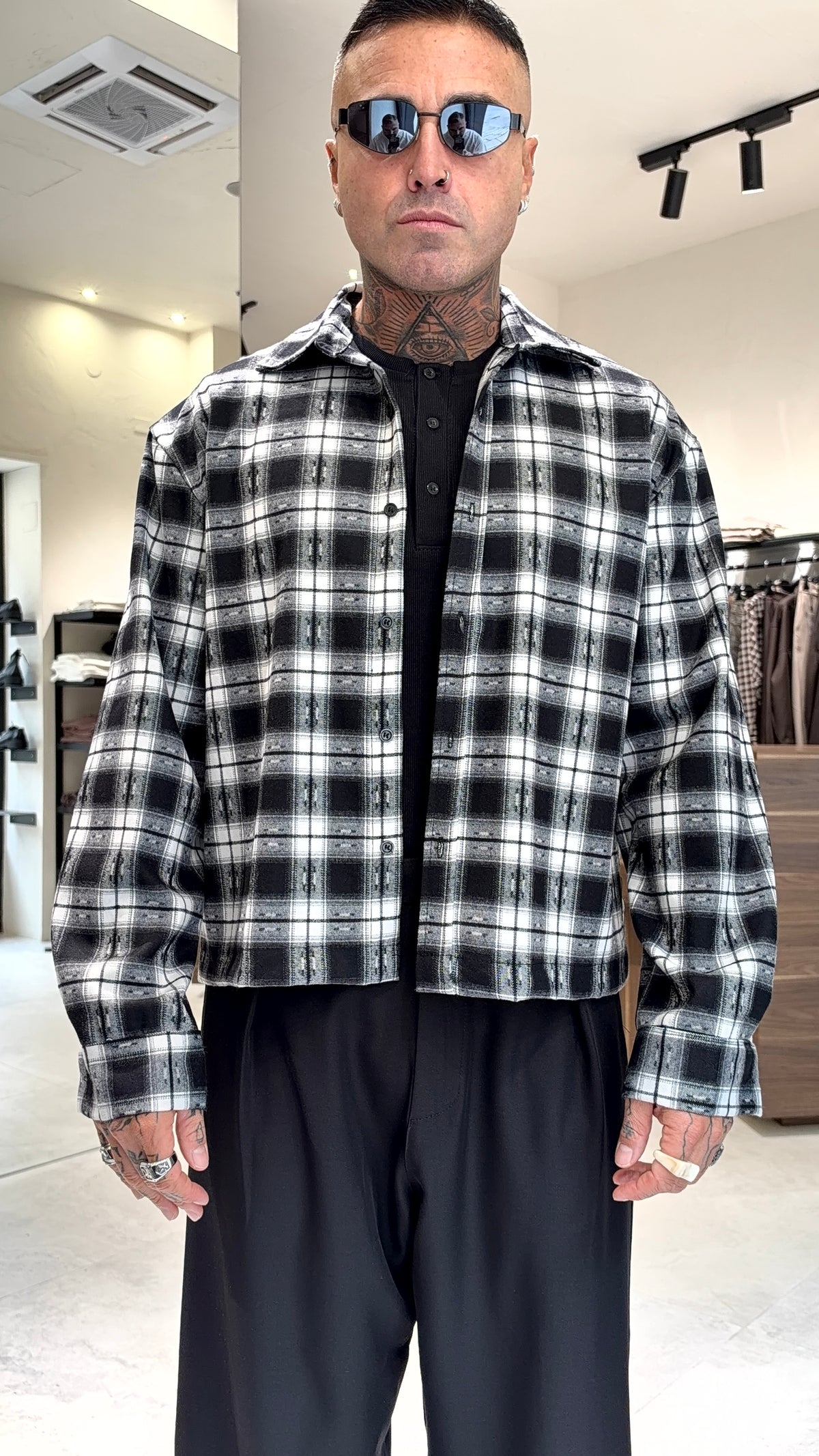 CAMICIA OS QUADRI