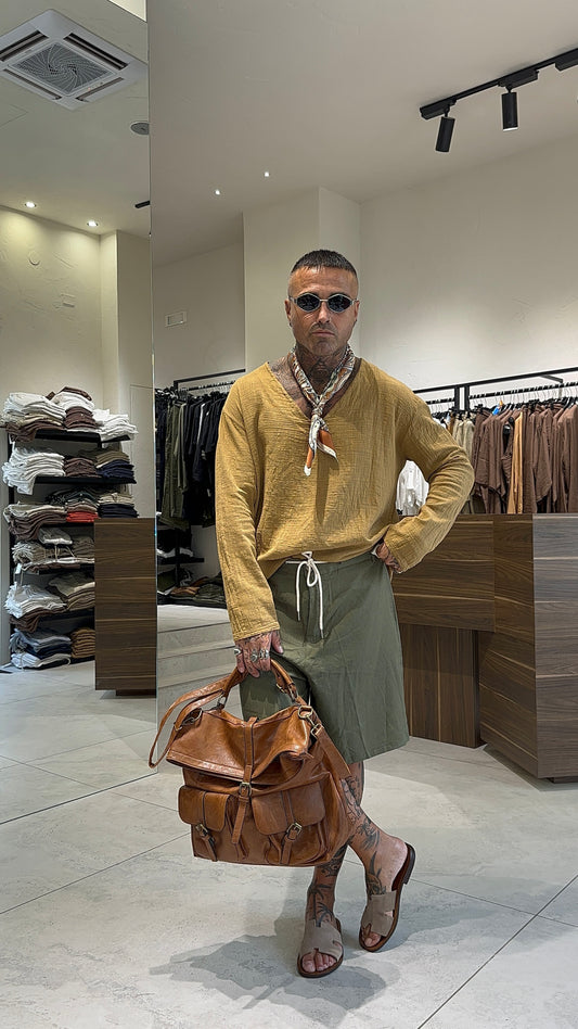 LINEN BALI SHIRT