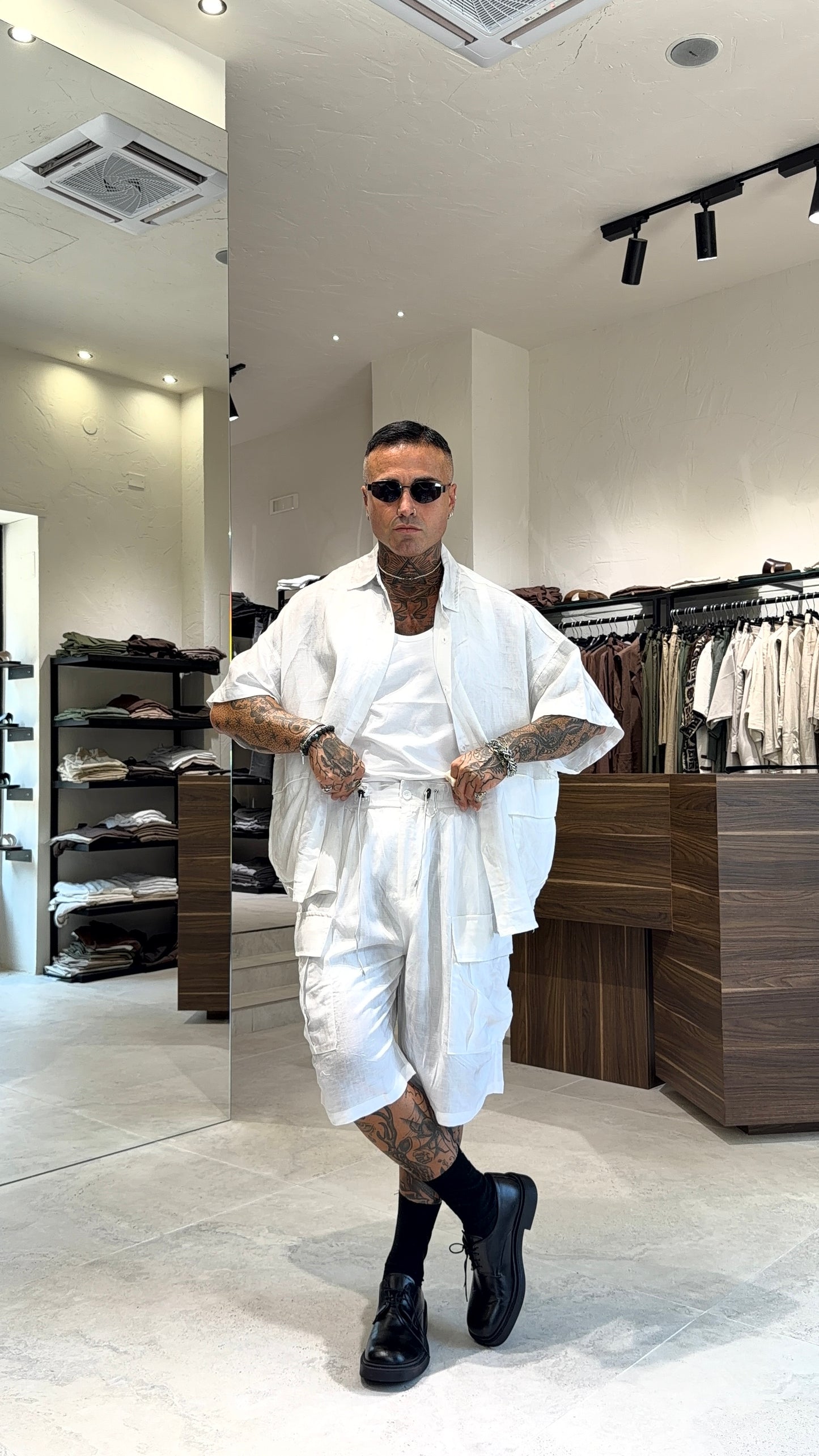 COORDINATO AW MISTO LINO