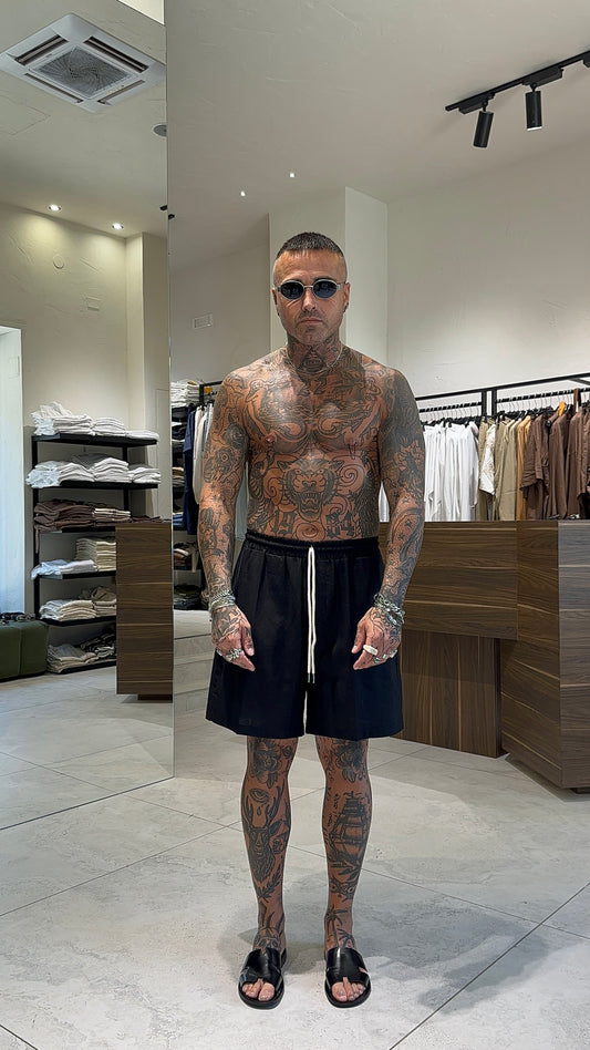 LINEN SHORTS LACCIO