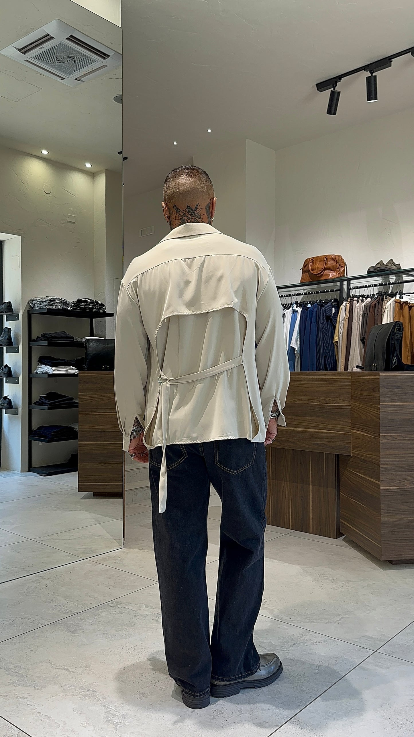 CAMICIA CINTURINO