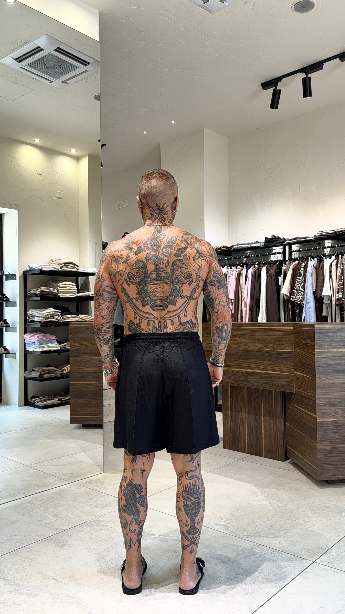 BALI LINEN SHORTS
