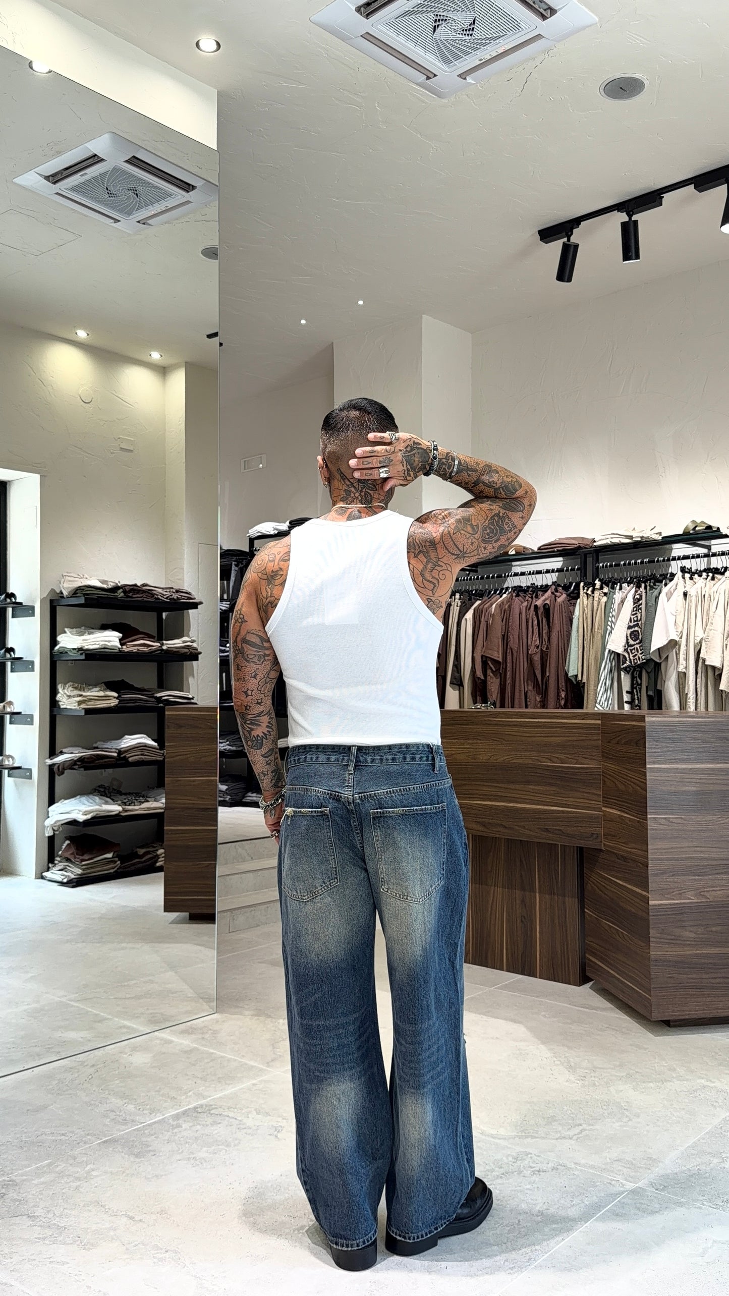 BAGGY BLU SABBIA JEANS