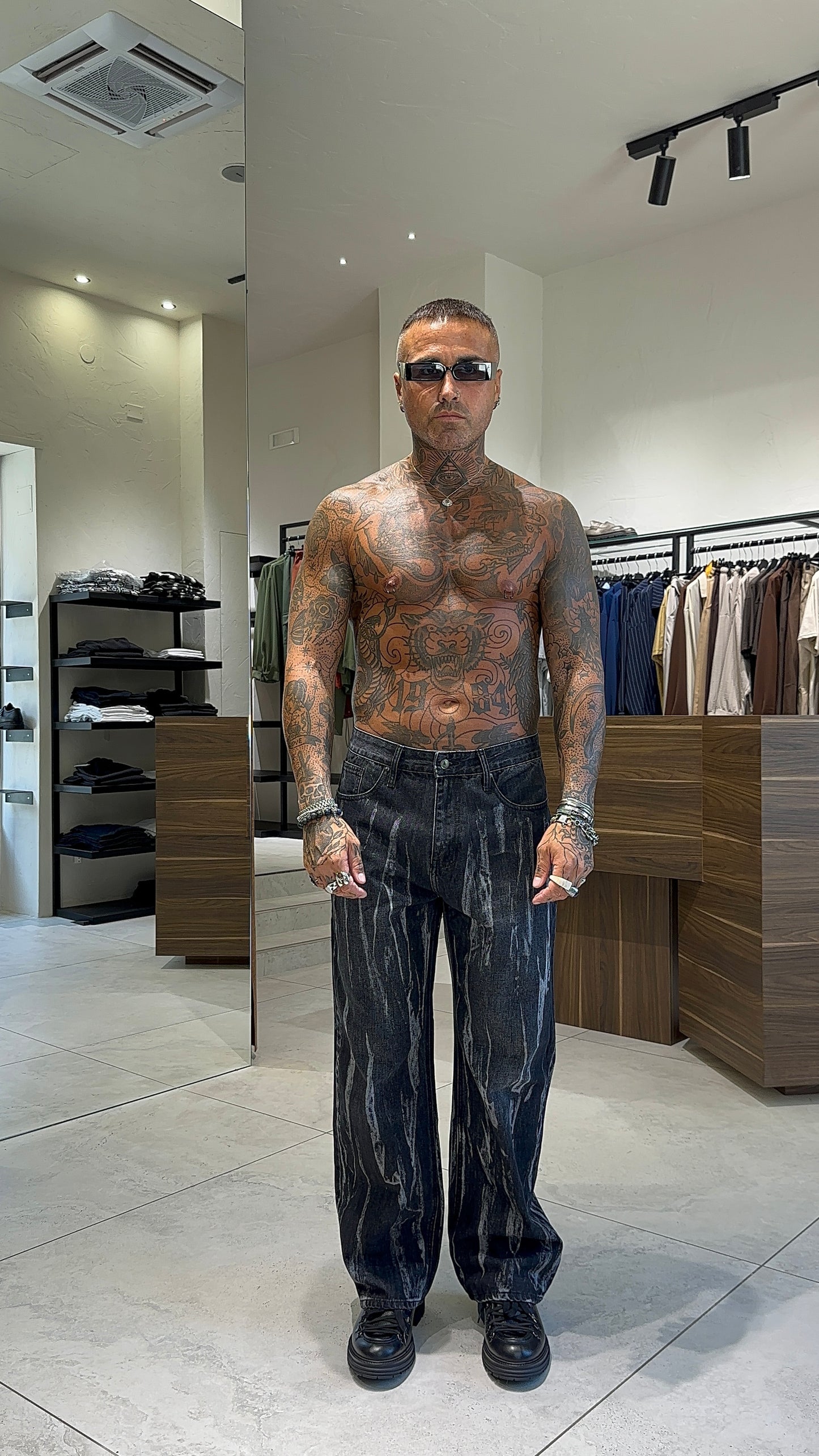 BAGGY JEANS SFUMATO
