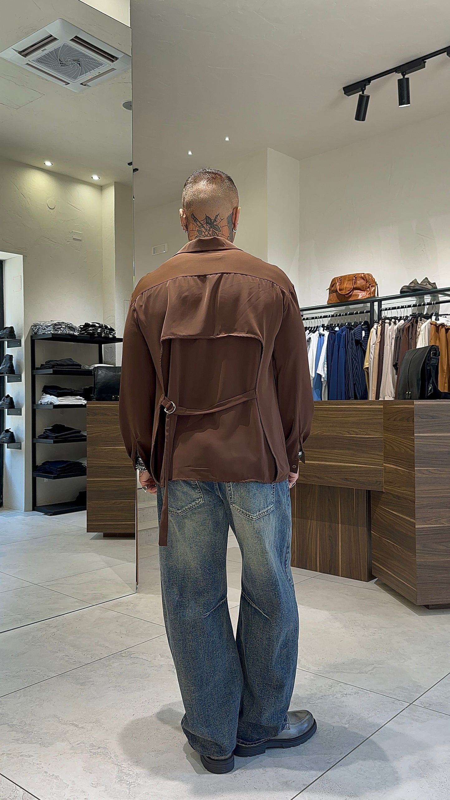 CAMICIA CINTURINO